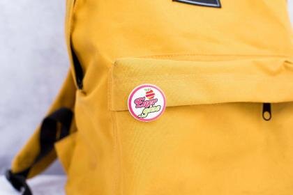 Recycled DBASE Badge 37mm Circular