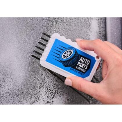 Recycled Credit Card Ice Scraper