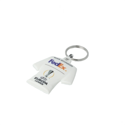 Recycled 3D Shirt Shaped 'FunKeys' Keyring