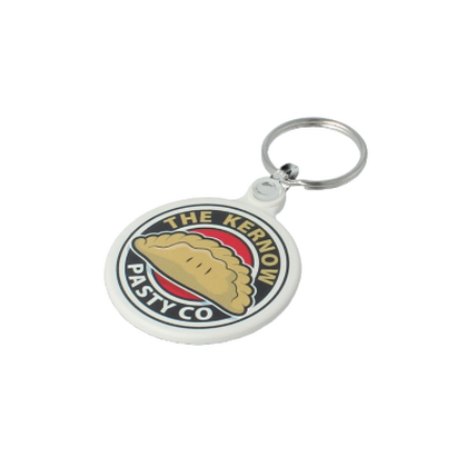 Recycled 45mm Circular Keyring