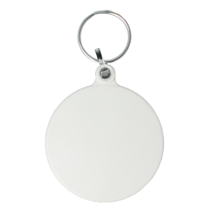 Recycled 55mm Circular Keyring