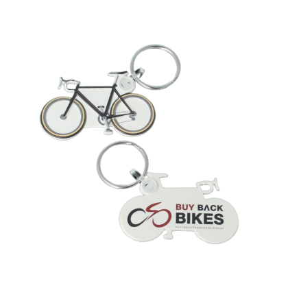 Recycled Bike 'FunKeys' Keyring