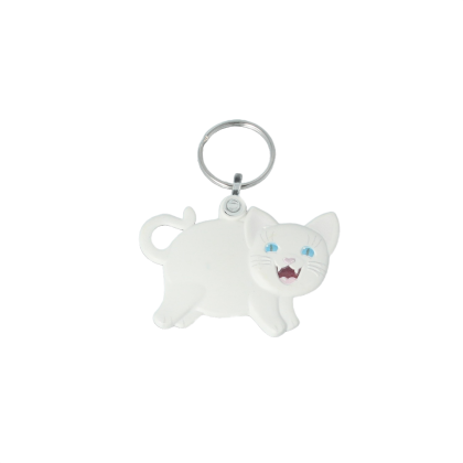Recycled Cat 'FunKeys' Keyring