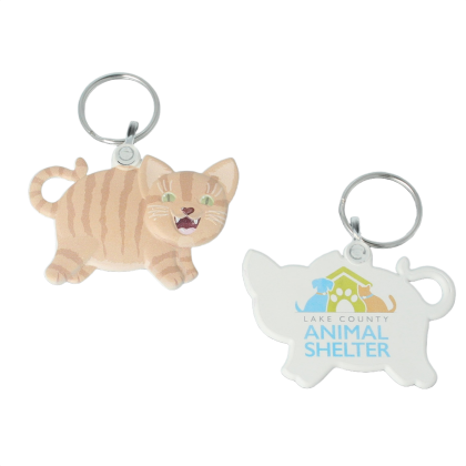 Recycled Cat 'FunKeys' Keyring