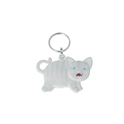 Recycled Cat 'FunKeys' Keyring