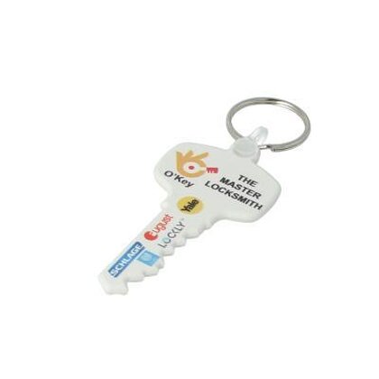 Recycled Key Shaped 'FunKeys' Keyring