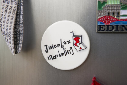 Recycled 45mm Circle Fridge Magnet