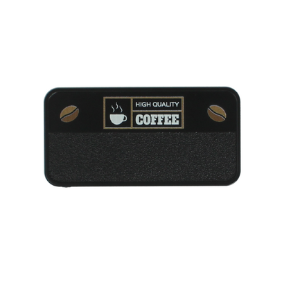 Always Recycled Chalkboard Name Badge &ndash; Rectangular Low Window - Combo Clip