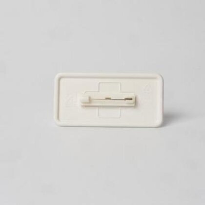 Always Recycled Essential Name Badge - Rectangle - Safety Pin