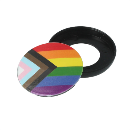 Recycled PRIDE POP Badge