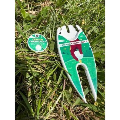 Recycled Golf Pitch Repairer with Marker