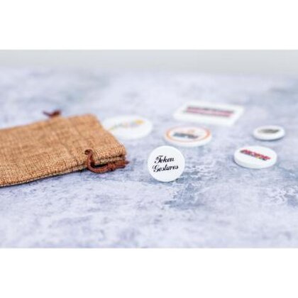 Recycled Circle Drinks Token &ndash; 24mm