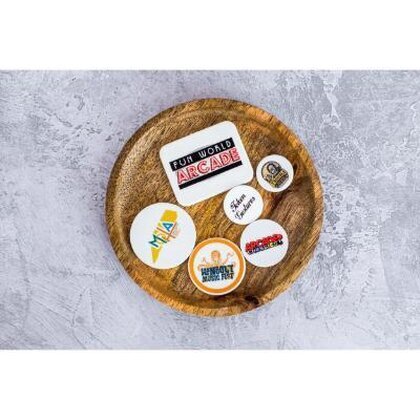 Recycled Rectangle Drinks Token &ndash; 40mm