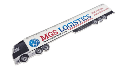 Recycled Lorry Shaped Ruler