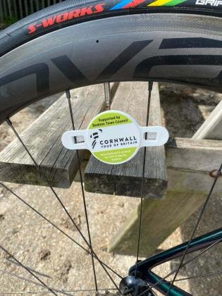 Recycled Spoke Badge