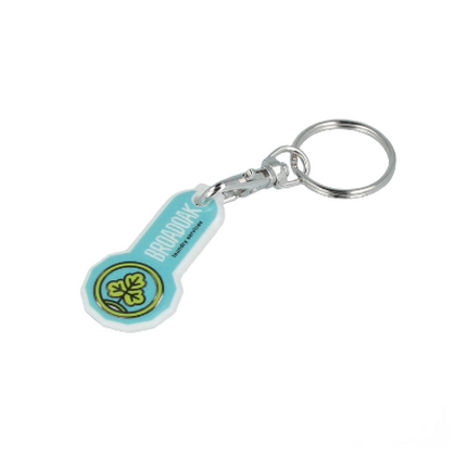 Recycled Trolley Stick Mini Keyring