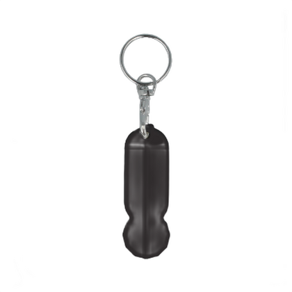Recycled Trolley Stick Oblong Keyring