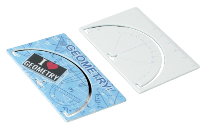 Recycled WalletMate Protractor