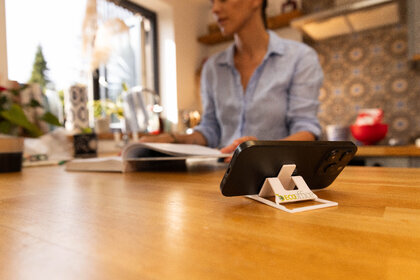 Recycled WalletMate Phone Stand