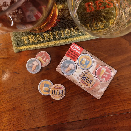 Recycled WalletMate Pop Tokens