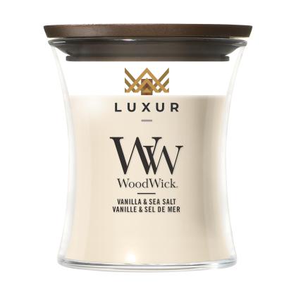 WoodWick Vanilla & Sea Salt Mini Candle