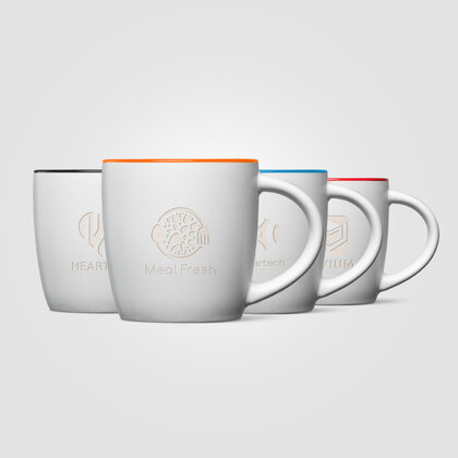 Zanzibar Ceramic ColourPop White Mug &ndash; 355ml