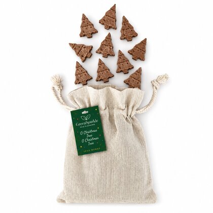 Santa Sack of Christmas Tree Seed Bombs