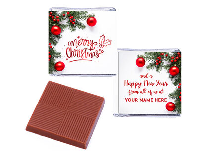 CHRISTMAS ORGANZA GIFT BAGS WITH CHOCOLATES OR SWEETS, ECO-friendly