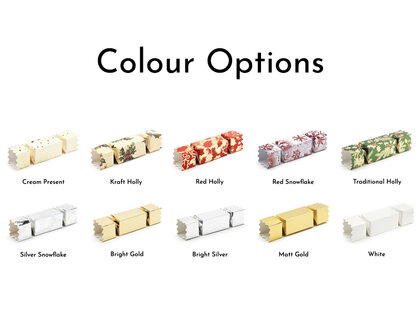 CHRISTMAS CRACKER LUXURY CHOCOLATE TRUFFLE BOX, ECO-friendly