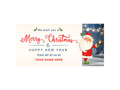 CHRISTMAS MILK CHOCOLATE LARGE BAR 90G, ECO-friendly