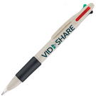 Quad Wheatpen - Black (Black, Blue, Red & Green ink)