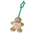 Recycled Christmas dECOration Gingerbread Man