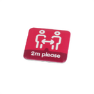Recycled DBASE Badge 37mm Square