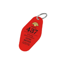 Recycled Retro Hotel Keyring