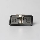 Always Recycled Reusable Name Badge &ndash; Rectangular Low Window - Combo Clip