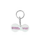 Recycled Multi Euro Trolley Stick Keyring