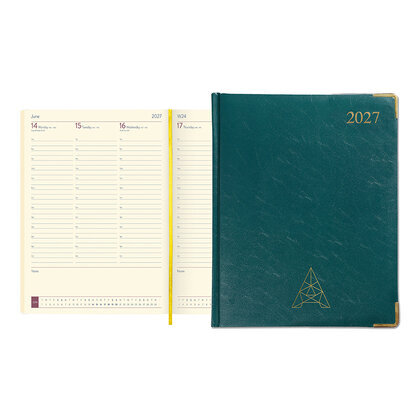 Finegrain A4 Quarto Desk Diary Deluxe    (26945)
