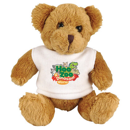 5inch Robbie Bear With White T Shirt  (26755)