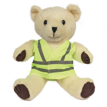 10inch Honey Bear With Reflective Jacket  (26752)