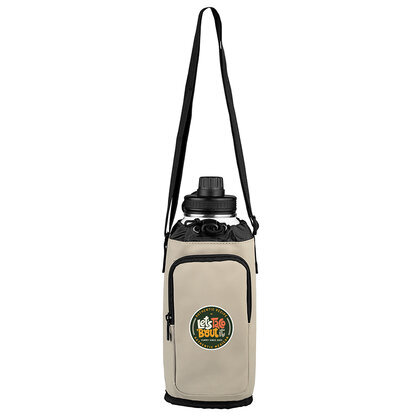 Malm&ouml; - Recycled Pu Zipper Pocket Bottle Bag - 1.8 L  (26480)