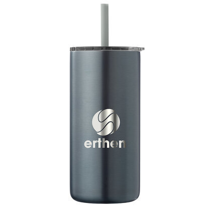 Borealis Stainless Steel Straw Tumbler - 475 Ml  (26388)