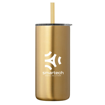 Borealis Stainless Steel Straw Tumbler - 475 Ml  (26388)