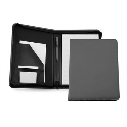 Porto A4 Zipped Folder In A Choice Of 15 Colours.  (26565)