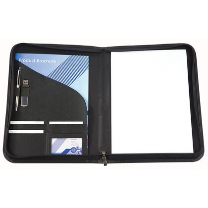 Houghton Zipped Conference Folder    (26566)
