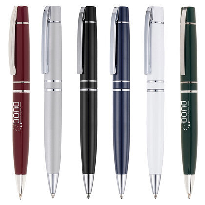 Duke Hinged Clip Ball Pen  (26151)
