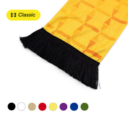 Sublimation Fan Scarf w/Fringes