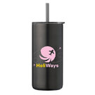 Borealis Stainless Steel Straw Tumbler - 475 Ml  (26388)