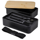 Maxton - Double Lunch Box With Bamboo Lid  (26667)