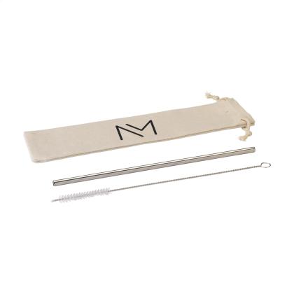 Reusable 1 piece Straw Set stainless-steel straw