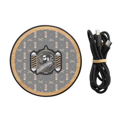 Bamboo 15W Wireless Fast Charger